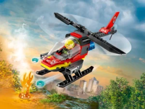 60411 Fire Rescue Helicopter (Пожарно-спасательный вертолет)