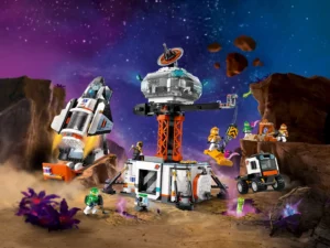 60434 Space Base and Rocket Launchpad (Космическая станция и стартовая площадка для ракет)
