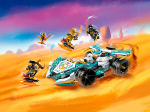 71791 Zane’s Dragon Power Spinjitzu Race Car (Сила дракона Зейна: Гоночный автомобиль Кружитцу)