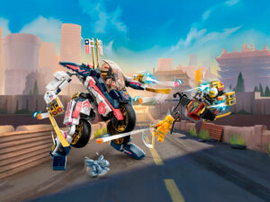 71792 Sora's Transforming Mech Bike Racer (Байк-трансформер Соры)