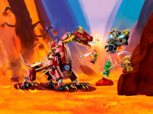 71793 Heatwave Transforming Lava Dragon (Лавовый дракон-трансформер)