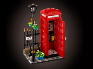21347 Red London Telephone Box (Красная лондонская телефонная будка)