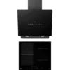 Haier варочная поверхность HHY-Y64WFLBH + вытяжка HVY-W672GBH