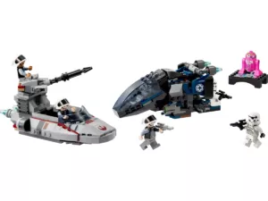 40755 Imperial Dropship vs. Rebel Scout Speeder (Имперский десантный корабль против спидера-разведчика повстанцев)