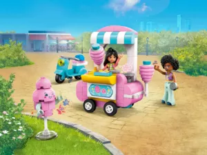 42643 Cotton Candy Stand and Scooter (Прилавок со сладкой ватой и скутер)