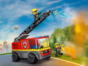 60463 Fire Ladder Truck (Грузовик с пожарной лестницей)