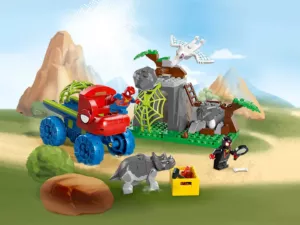 11199 Team Spidey Dino Crawler Rescue (Команда Спайди по спасению гусеничного динозавра-паука)