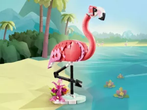 31170 Wild Animals: Pink Flamingo (Дикие животные: розовый фламинго)