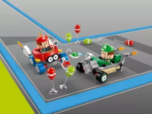 72034 Mario Kart - Baby Mario vs. Baby Luigi (Малыш Марио против Малыша Луиджи)